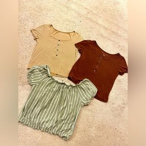 American Eagle Short Sleeve Shirt - Set of 3!!